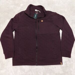 Tentree - Quilted Full Zip - Organic Cotton - Size Large - NWT